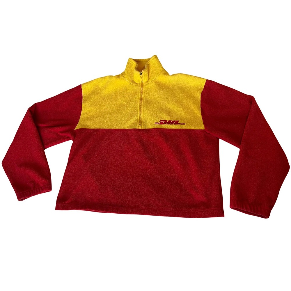 DHL Delivery Fleece Quarter Zip Jacket